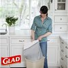 Glad 13 gal Trash Bags, 0.72 mil (18 Micron), White CLO78563